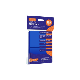 Sleeves:  - Matte (66 x 91mm) (x100) - Blue